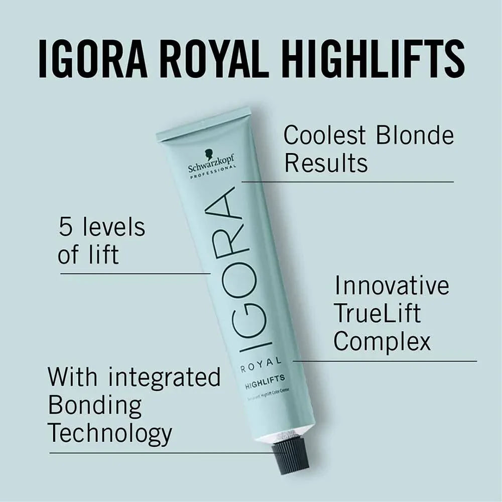 Igora Royal Permanent Colour Creme 60ml - Highlift & Nuancers RJL Education