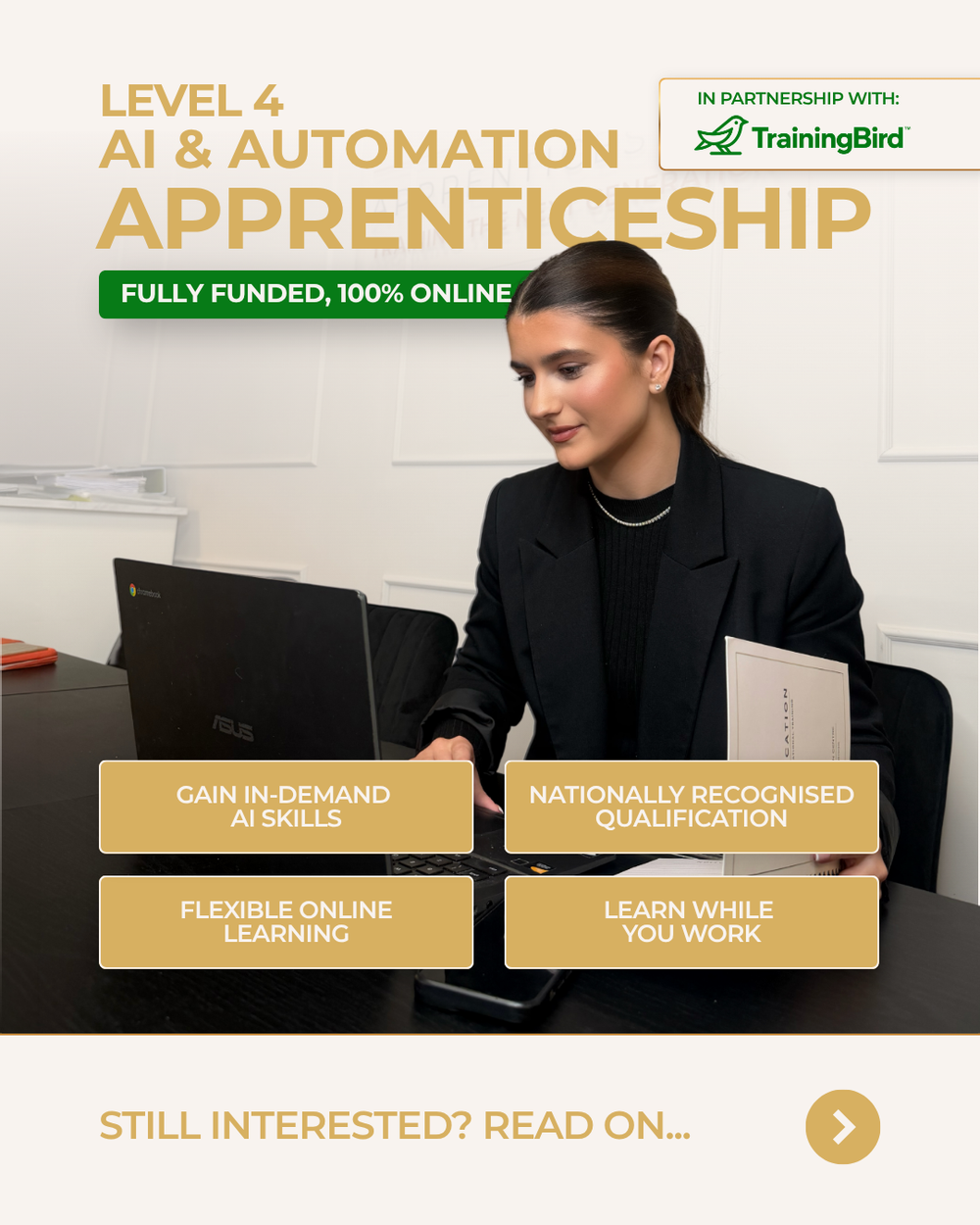 Level 4 AI & Automation Practitioner Apprenticeship
